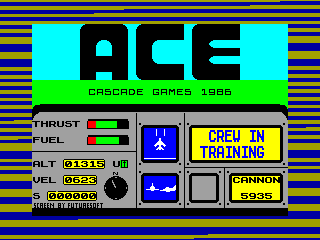 ACE — ZX SPECTRUM GAME ИГРА