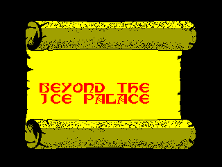 Beyond the Ice Palace — ZX SPECTRUM GAME ИГРА