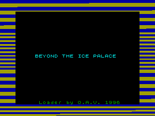 Beyond the Ice Palace — ZX SPECTRUM GAME ИГРА