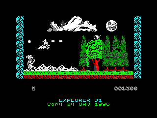 Explorer XXXI — ZX SPECTRUM GAME ИГРА