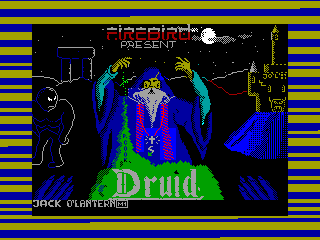 Druid — ZX SPECTRUM GAME ИГРА