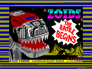 ZOIDS — ZX SPECTRUM GAME ИГРА