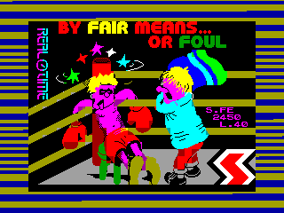 By Fair Means...or Foul — ZX SPECTRUM GAME ИГРА