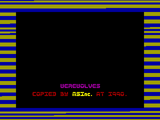 Werewolves of London — ZX SPECTRUM GAME ИГРА