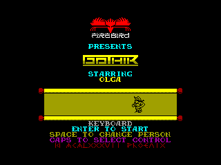 Gothik — ZX SPECTRUM GAME ИГРА