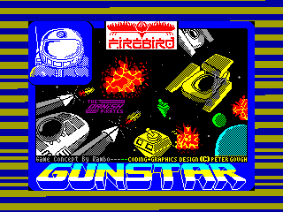 THE GUNSTAR FIGHTER ELITE — ZX SPECTRUM GAME ИГРА