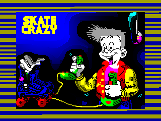 Skate Crazy — ZX SPECTRUM GAME ИГРА