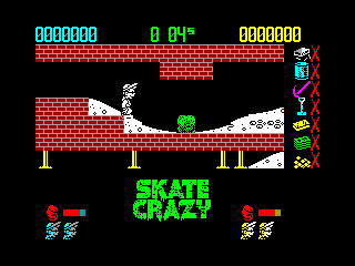 Skate Crazy — ZX SPECTRUM GAME ИГРА