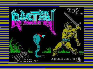 RASTAN SAGA — ZX SPECTRUM GAME ИГРА