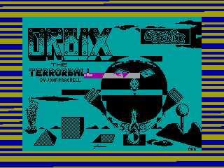 Orbix the Terrorball — ZX SPECTRUM GAME ИГРА