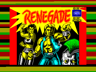 RENEGADE — ZX SPECTRUM GAME ИГРА