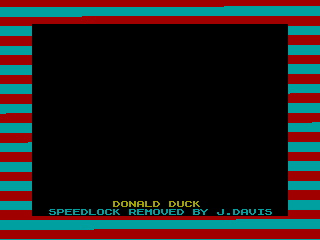 Donald's Alphabet Chase — ZX SPECTRUM GAME ИГРА