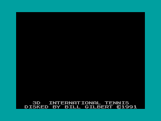 International Tennis — ZX SPECTRUM GAME ИГРА