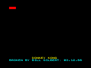 Donkey Kong — ZX SPECTRUM GAME ИГРА