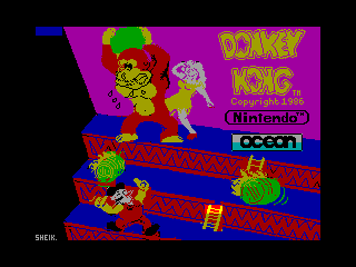 Donkey Kong — ZX SPECTRUM GAME ИГРА