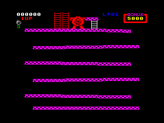 Donkey Kong — ZX SPECTRUM GAME ИГРА