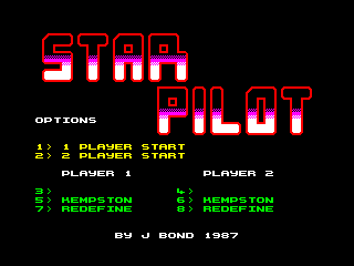 Star Pilot — ZX SPECTRUM GAME ИГРА