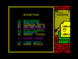 SKATEBOARD CONSTRUCTION SYSTEM — ZX SPECTRUM GAME ИГРА