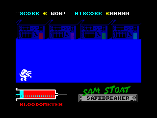 Sam Stoat Safebreaker — ZX SPECTRUM GAME ИГРА