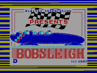 Bobsleigh — ZX SPECTRUM GAME ИГРА