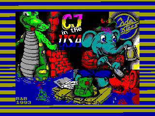 CJ in the USA — ZX SPECTRUM GAME ИГРА