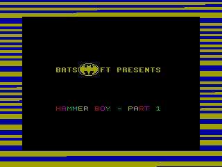 Hammer Boy — ZX SPECTRUM GAME ИГРА