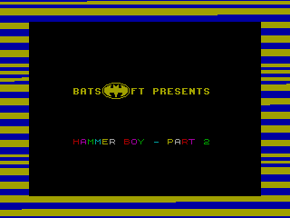 HAMMER BOY 2 — ZX SPECTRUM GAME ИГРА