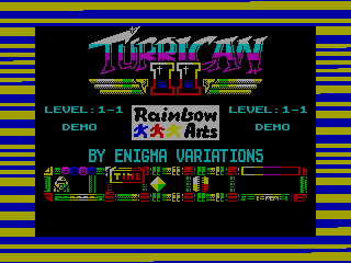 TURRICAN 2 DEMO VERSION — ZX SPECTRUM GAME ИГРА