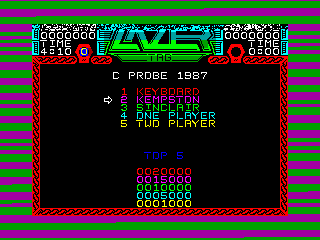 Lazer Tag — ZX SPECTRUM GAME ИГРА