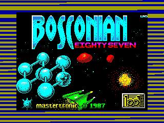 Bosconian '87 — ZX SPECTRUM GAME ИГРА