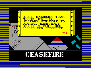 Ceasefire — ZX SPECTRUM GAME ИГРА