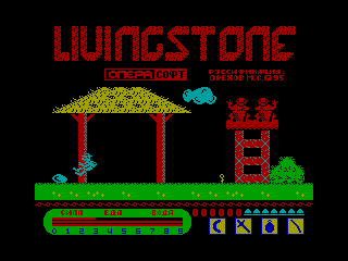 LIVINGSTONE 1 — ZX SPECTRUM GAME ИГРА