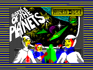 Battle of the Planets — ZX SPECTRUM GAME ИГРА