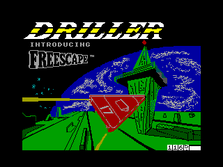 Driller — ZX SPECTRUM GAME ИГРА