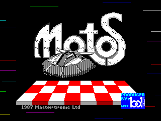 MOTOS — ZX SPECTRUM GAME ИГРА