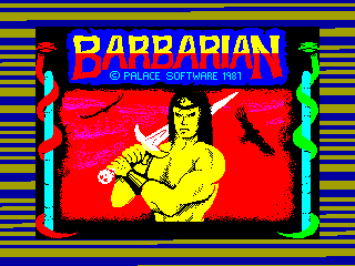 Barbarian — ZX SPECTRUM GAME ИГРА