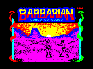 Barbarian — ZX SPECTRUM GAME ИГРА