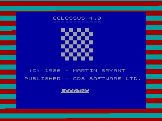 Colossus Chess 4 — ZX SPECTRUM GAME ИГРА