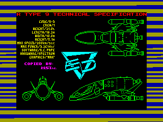 R-Type — ZX SPECTRUM GAME ИГРА