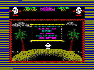 Treasure Island Dizzy — ZX SPECTRUM GAME ИГРА