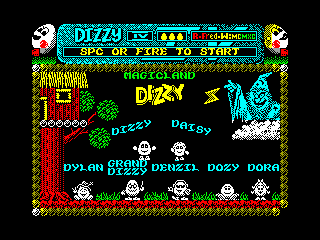 DIZZY 4 — ZX SPECTRUM GAME ИГРА