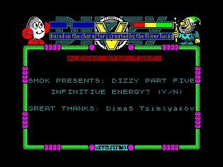 Spellbound Dizzy — ZX SPECTRUM GAME ИГРА