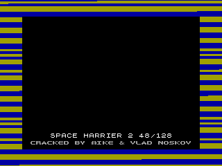 Space Harrier II — ZX SPECTRUM GAME ИГРА