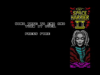 Space Harrier II — ZX SPECTRUM GAME ИГРА