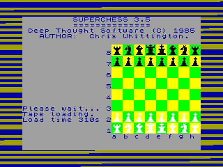 CHESS 3.5 — ZX SPECTRUM GAME ИГРА