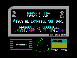 PUNCH & JUDY — ZX SPECTRUM GAME ИГРА