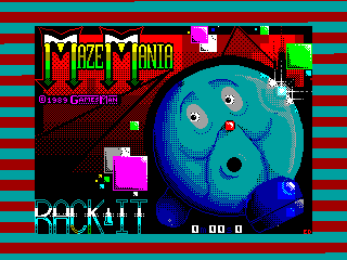 Mazemania — ZX SPECTRUM GAME ИГРА