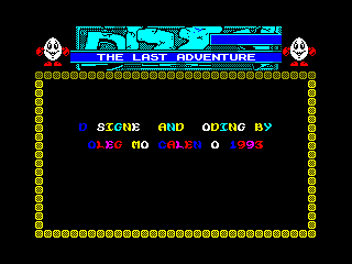 DIZZY THE LAST ADVENTURE — ZX SPECTRUM GAME ИГРА