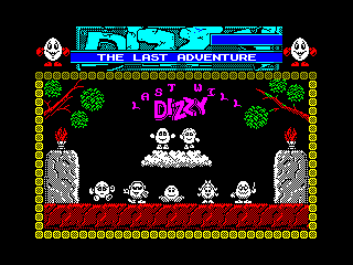 DIZZY THE LAST ADVENTURE — ZX SPECTRUM GAME ИГРА