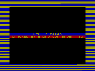 WELLS FARGO — ZX SPECTRUM GAME ИГРА